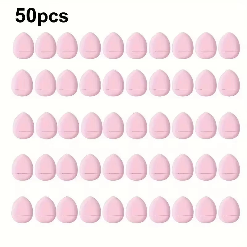 5/10Pcs Mini Finger Puff Foundation Small Air Cushion Powder Sponge Face Concealer BB Cream Cosmetic Applicator Makeup Tools