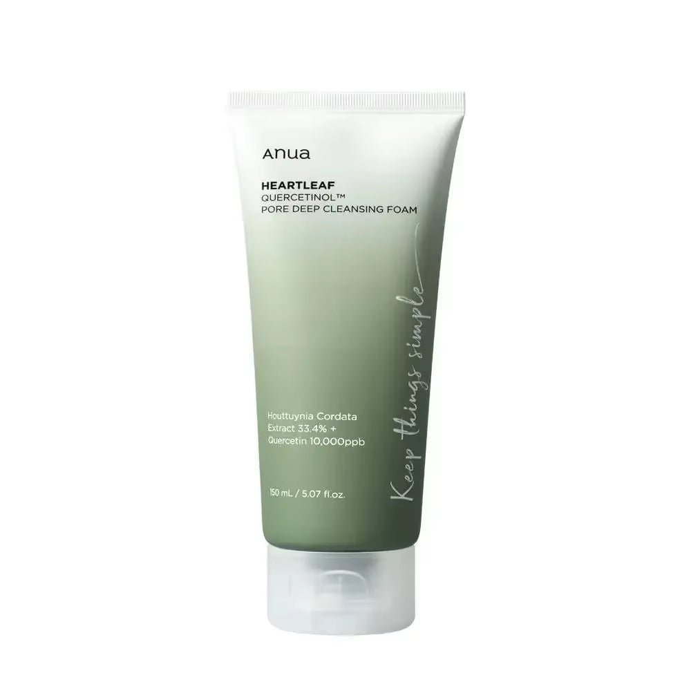 Anua Heart Leaf 77% Skin Care Moisturizing Deep Cleansing Cleanser Korean Skin Care